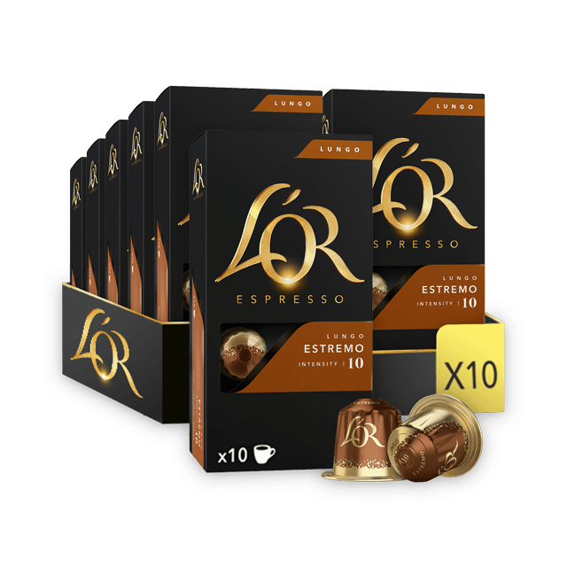 Lungo Estremo - 100 Coffee Capsules