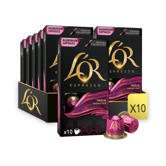 Espresso India - 100 Coffee Capsules