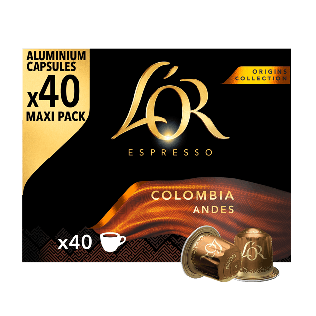 Espresso Colombia - 40 Coffee Capsules