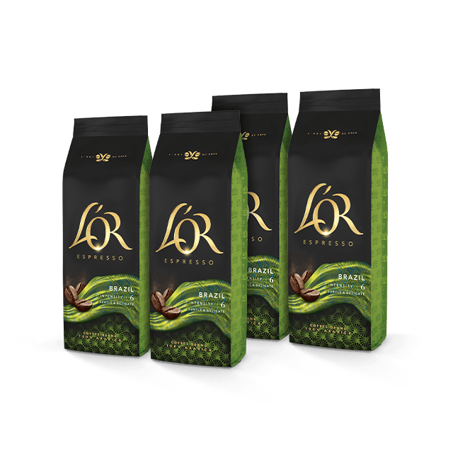 Brazil Coffee Beans - 4x 500g