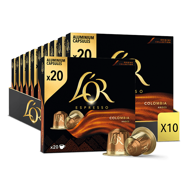 Espresso Colombia - 200 Coffee Capsules