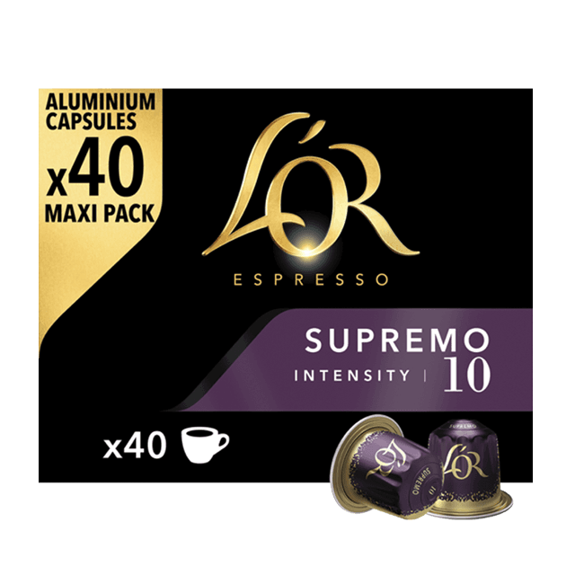Espresso Supremo - 40 Coffee Capsules